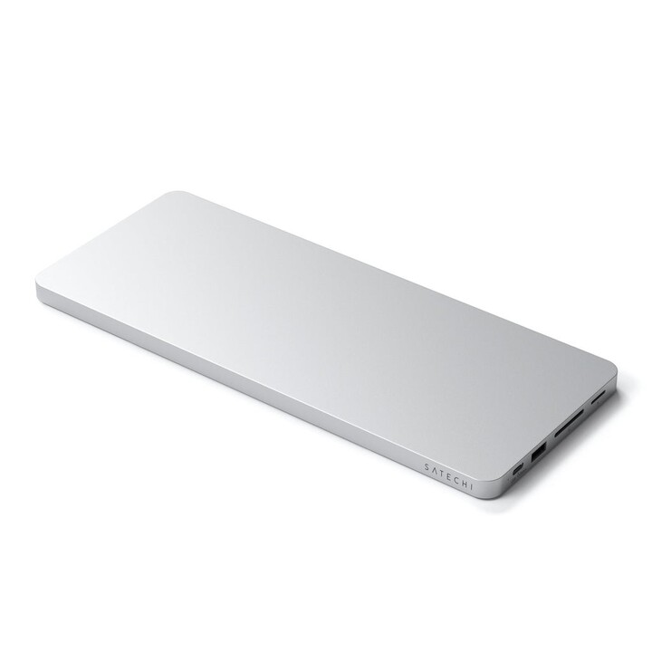 Satechi ST-UCISDS Laptop Docking Station and Port Replicator Wired USB 3.2 Gen 2 (3.1 Gen 2) Type-C Silver