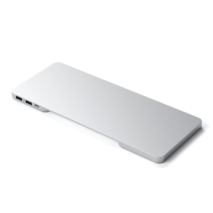 Satechi ST-UCISDS Docking Station per laptop e replicatore di porte USB 3.2 Gen 2 (3.1 Gen 2) cablato Tipo-C Argento