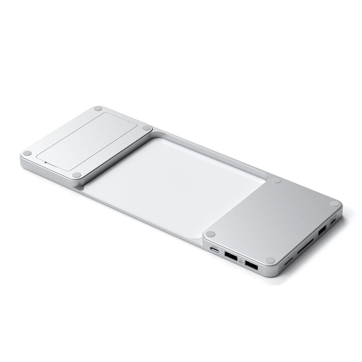 Satechi ST-UCISDS Laptop Docking Station and Port Replicator Wired USB 3.2 Gen 2 (3.1 Gen 2) Type-C Silver