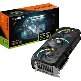 Scheda grafica GIGABYTE GeForce RTX 5080 GAMING OC 16G - 16GB GDDR7, 256 bit, PCI-E 5.0, clock del core 2730 MHz, 3 x DisplayPo