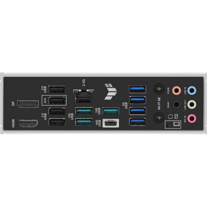 Placa base ASUS TUF Gaming B850M-PLUS WiFi - AMD mATX, 14+2+1 etapas de potencia DrMOS de 80 A, DDR5