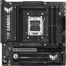 Placa base ASUS TUF Gaming B850M-PLUS AMD mATX, 14+2+1 etapas de potencia DrMOS de 80 A, DDR5