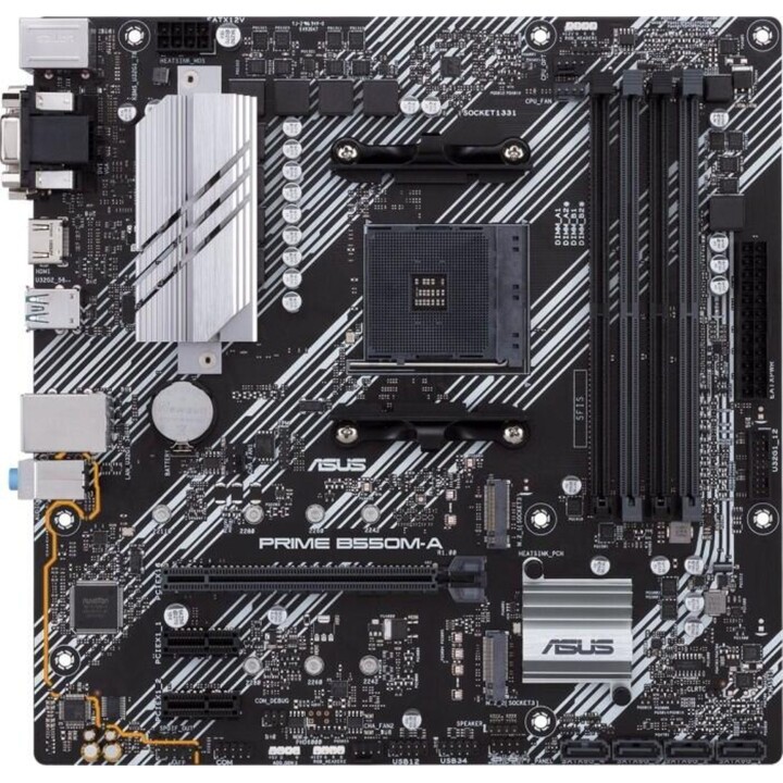 Placa base ASUS Prime B550M-A CSM con zócalo AM4