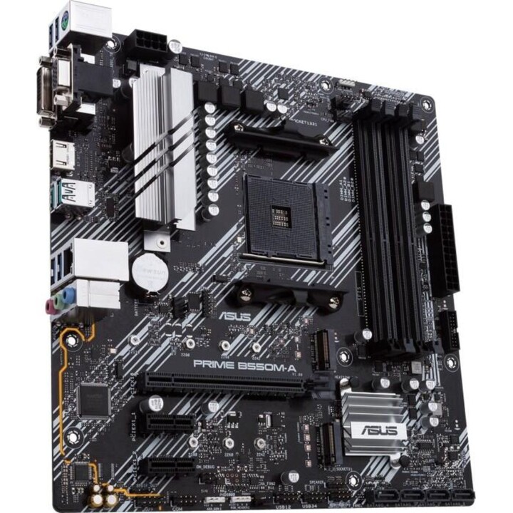 Placa base ASUS Prime B550M-A CSM con zócalo AM4