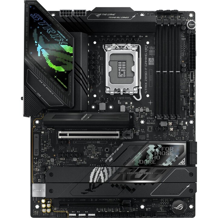 Placa Wi-Fi para jogos Asus Rog Strix Z890-f, intel, 1851, z890, 4ddr5, wi-fi