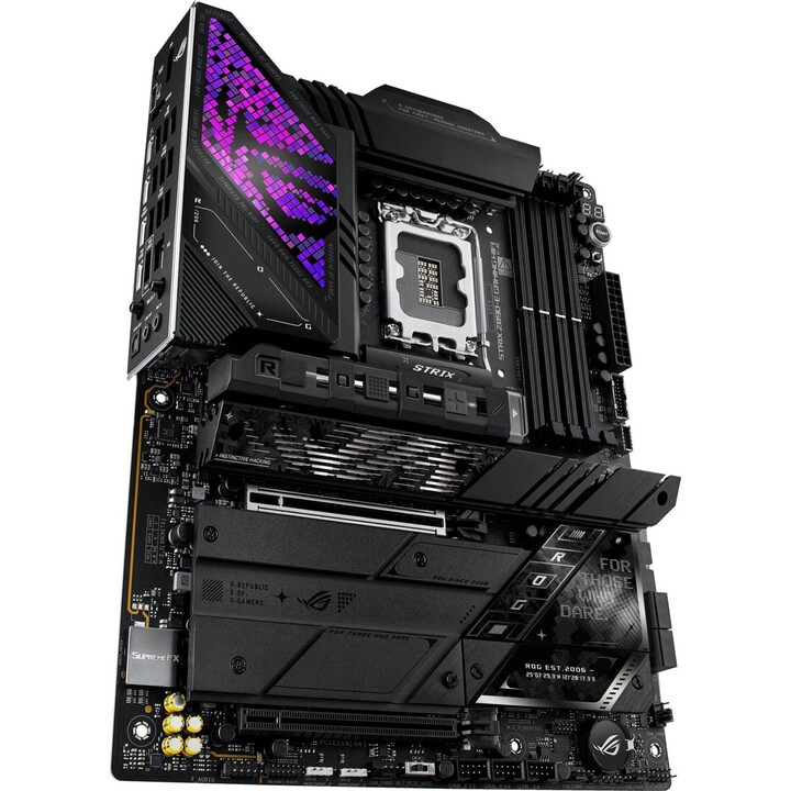 Placa base ASUS ROG Strix Z890-E Gaming WiFi ATX, 18+1+2+2 etapas de potencia, DDR5