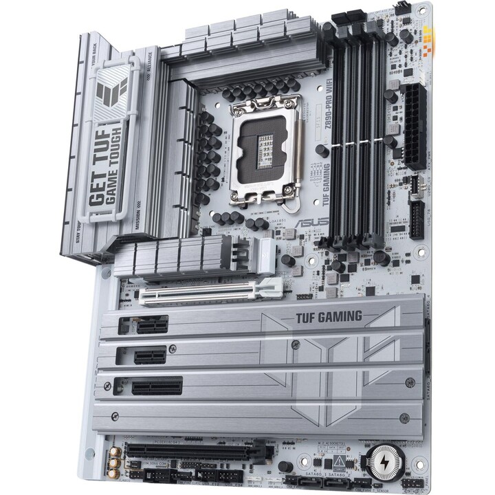 Placa base ASUS TUF Gaming Z890-PRO WiFi ATX, 16+1+2+1 (80 A) etapas de potencia, DDR5