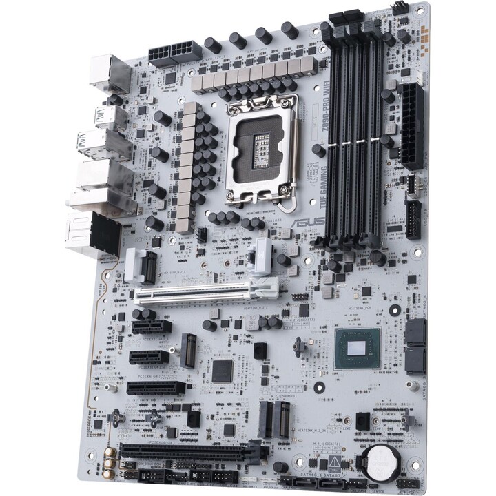 Placa base ASUS TUF Gaming Z890-PRO WiFi ATX, 16+1+2+1 (80 A) etapas de potencia, DDR5