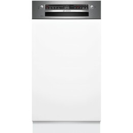 Bosch 2 Series SPI2HKS42E, 45 cm semi-integrated dishwasher for 10 place settings with App control, White