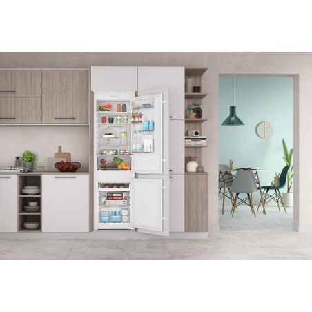 Frigorífico-congelador empotrable Indesit INC18 T112 blanco