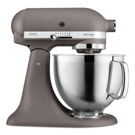 KitchenAid Artisan 5KSM185PS Batidora de varillas 300 W Gris