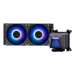 MSI MAG Coreliquid A15 240 Motherboard, Processor All-in-One Liquid Cooling System 12 cm Black 1 pc(s)