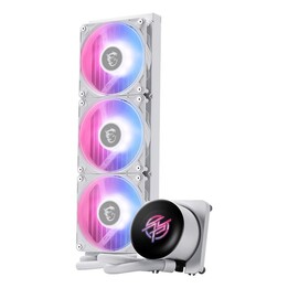 Sistema de resfriamento de computador MSI MPG CORELIQUID P13 WHITE Processador All-in-One Sistema de resfriamento líquido 12 
