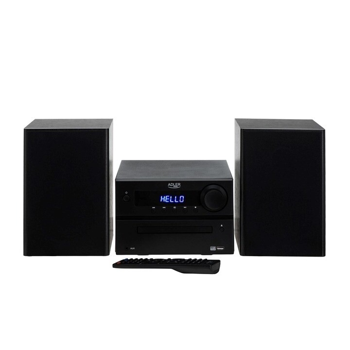 Adler AD 1917 Tour HI-FI Bluetooth/ CD/ USB/ Radio FM Noire