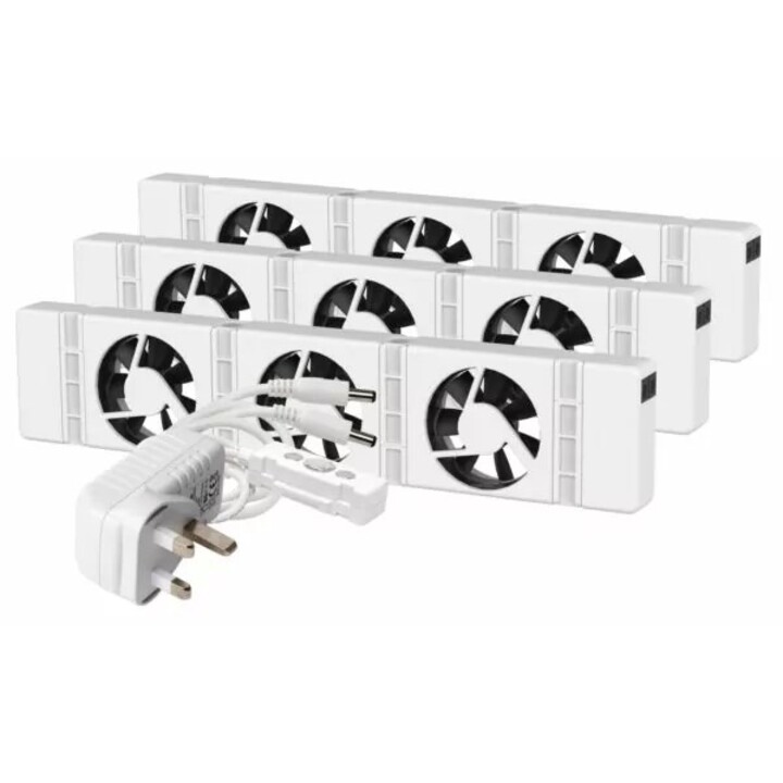 SpeedComfort Trio Set Weiß Ventilator