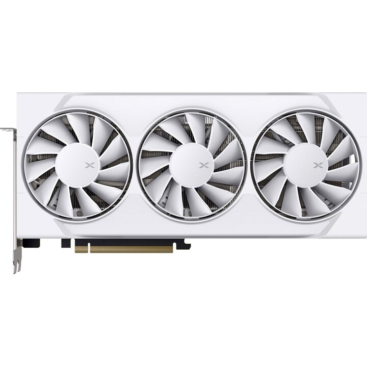 Graphics card. XFX SWIFT RX 9060XT OC White 3-FAN 16GB