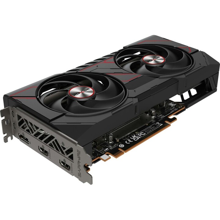 Tarjeta Gráfica Sapphire Pulse Radeon RX 9060 XT Gaming OC/ 16GB GDDR6