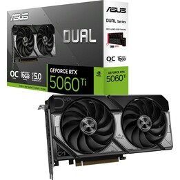 ASUS GEFORCE RTX 5060 TI DUAL OC 16 Go GDDR7