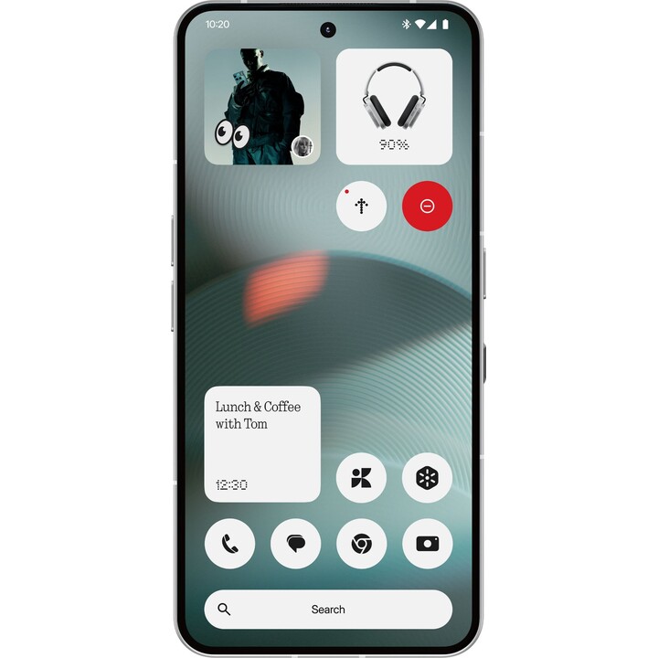 Nothing Phone 3, 16GB + 512GB, cámara triple de 50mp, pantalla AMOLED de 6.67 pulgadas de 120Hz, blanco