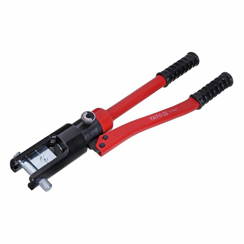 Yato YT-22861 herramienta de engaste manual hidráulica Negro, Rojo Metal