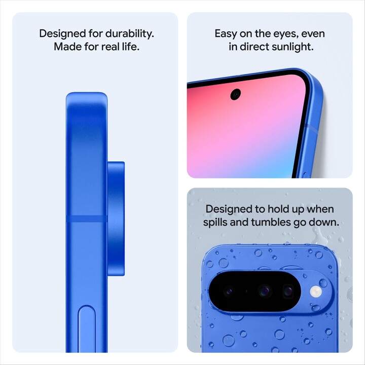 Google Pixel 10 5G, 12 GB 128GB, OLED da 6,3 pollici, Gemini IA, 4970MAH, Green di citronella