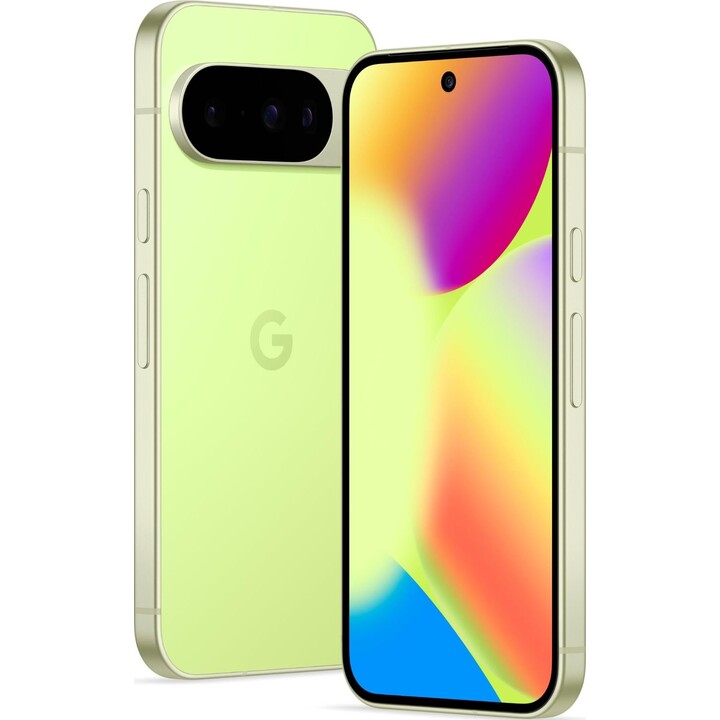 Google Pixel 10 5G, 12 GB 128GB, OLED da 6,3 pollici, Gemini IA, 4970MAH, Green di citronella
