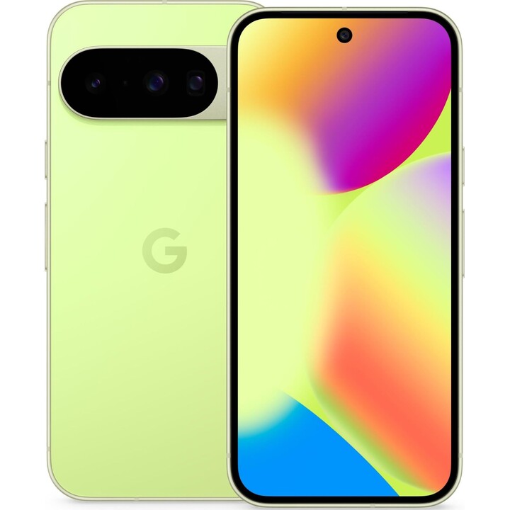 Google Pixel 10 5G, 12 GB 128GB, OLED da 6,3 pollici, Gemini IA, 4970MAH, Green di citronella
