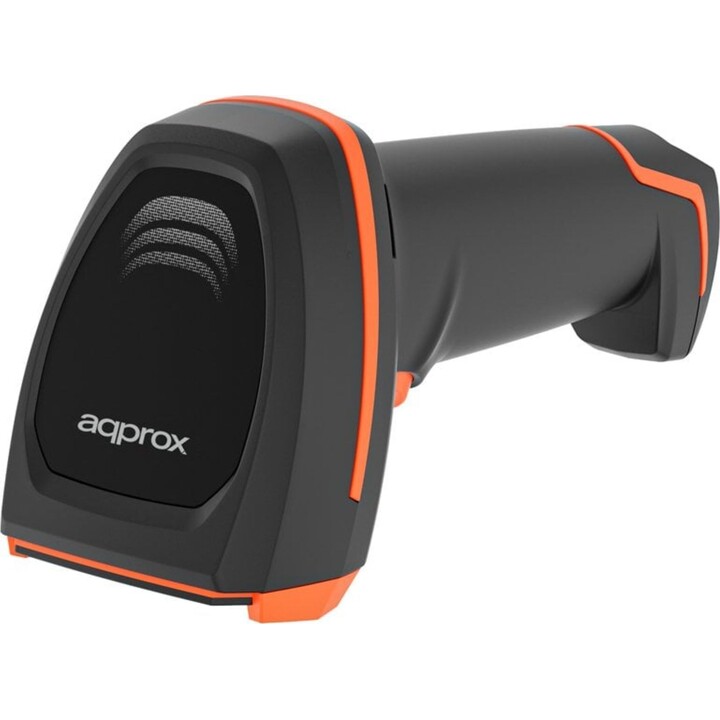 Approx APPLS24WS 1D/2D wireless barcode scanner black/orange
