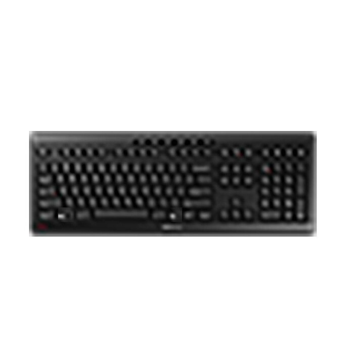 CHERRY Stream Wireless teclado Universal RF inalámbrica + USB QWERTY Internacional de EE.UU. Negro