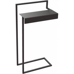 Floor hanger with shelf