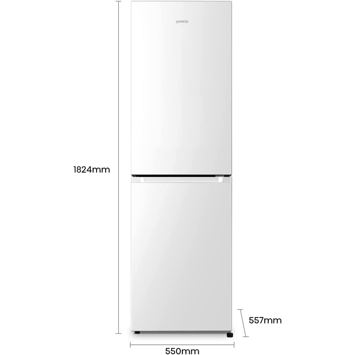 Frigorífico Congelador Gorenje NRK6182PW4 207L Blanco