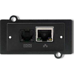 Módulo SNMP de Qoltec para sistema de alimentación ininterrumpida