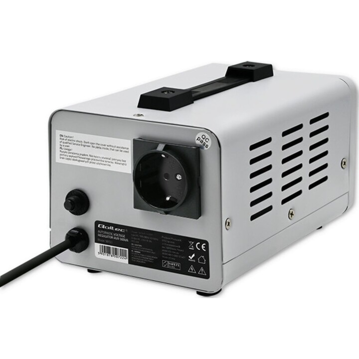 Qoltec 50723 Automatic Voltage Stabilizer AVR 1000VA