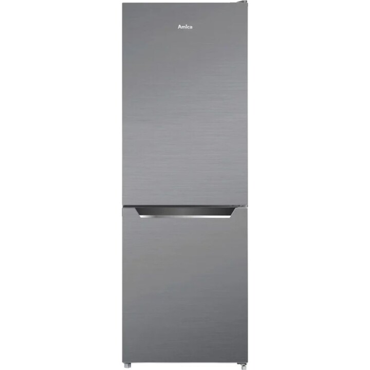 Amica fk2425.4untx (e) 227 l geladeira prateada freezer