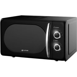 Microondas Grunkel Vintage MW-20NEGRO 700W 20L Negro