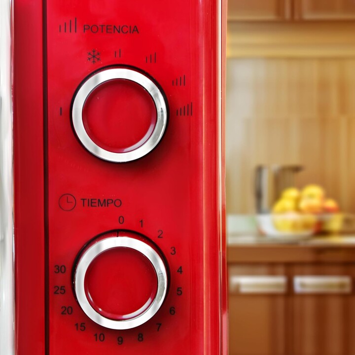 Grunkel MW-20ROJO micro-ondas 20L 700W vermelho