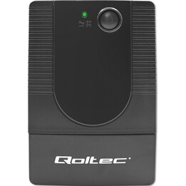 Qoltec 53773 Unterbrechungsfreie Stromversorgung (USV) Line-Interaktiv 0,85 kVA 480 W 1 AC-Ausgänge