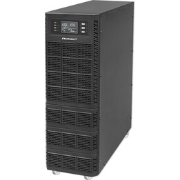 Sistema de alimentación ininterrumpida (SAI) Qoltec, 6 kVA, 6000 W, Factor de potencia 1.0, LCD, EPO, USB, En línea