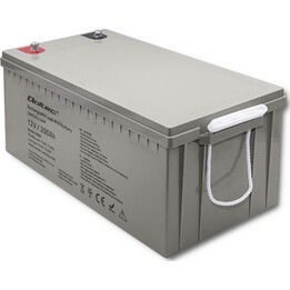 Qoltec 53069 AGM Battery | 12V | 200 Ah | max. 3000A