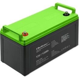 Qoltec 53081 Batterie au gel | 12V | 120AH