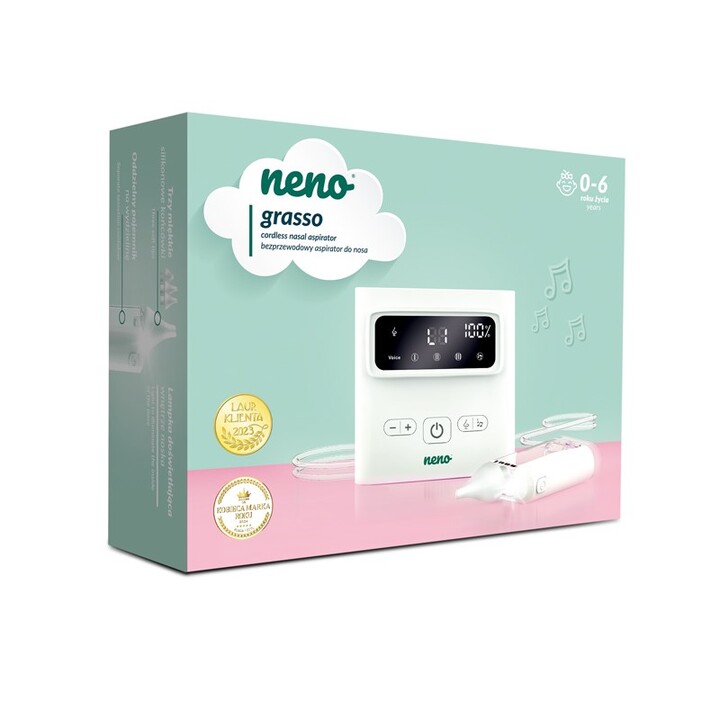 Aspirador nasal eléctrico Neno Grasso