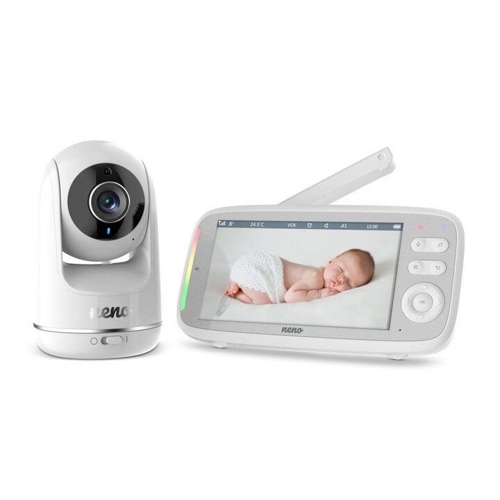 Neno Vista – drehbares Video-Babyphone mit kabellosem Empfänger