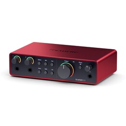 Focusrite Scarlett 2i2 USB-C 4th Gen - interfaz de audio