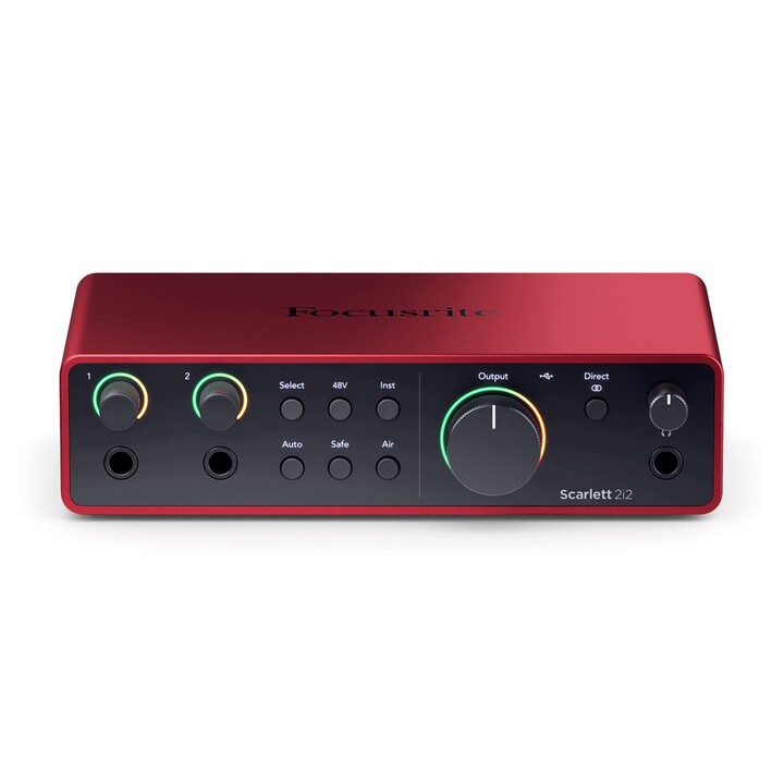 Focusrite Scarlett 2i2 USB-C 4th Gen - interface audio
