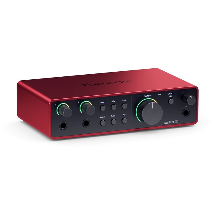Focusrite Scarlett 2i2 USB-C 4th Gen - interface audio