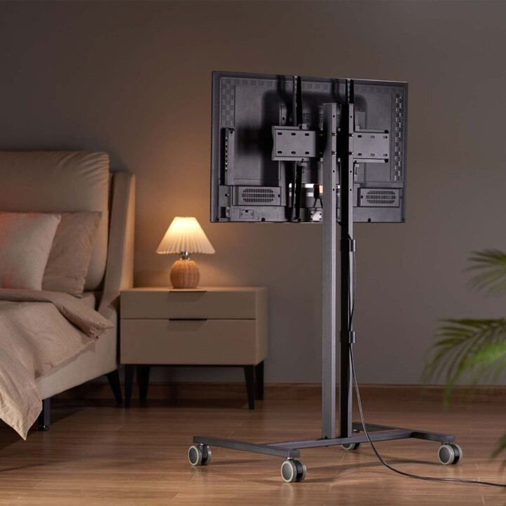 Aisens FT55TE-213 Tilting Stand with Wheels for 32-55 TV/up to 35kg