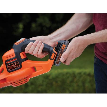 Black & Decker GWC1820PC cordless leaf blower 209 km/h Black,Orange