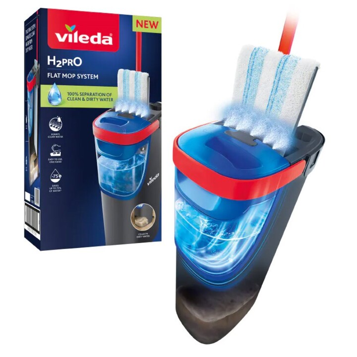 Mocio piatto Vileda H2prO