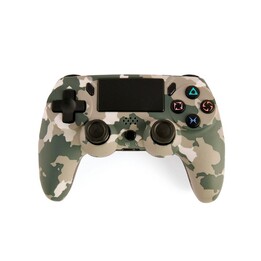 Manette sans fil PS4 - PC / 600 mAh / Boutons lumineux / Gembird / Camouflage JPD-PS4BT-01-CM