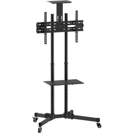 Equip 650603 Carrinho de TV multifuncional económico preto